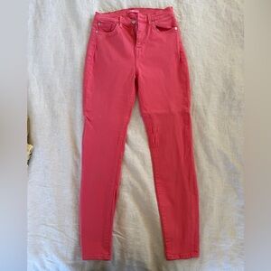 7 For All Mankind Vibrant Coral Jeans